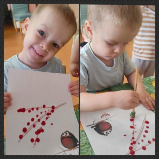 Ягодки для снегирька