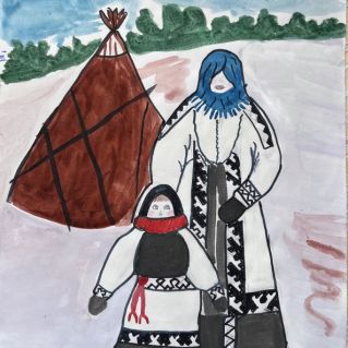 "Моя любимая мамочка!"