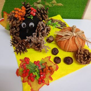 Запасливый ёжик