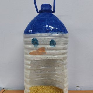 Кормушка - Снеговик