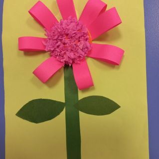 "Цветочек для  любимой мамы"