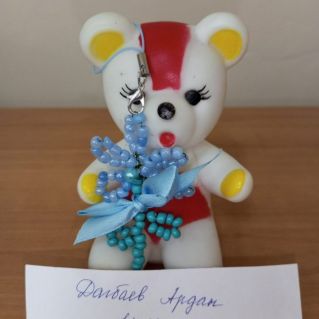 Брелок для мамы "Цветочек"