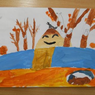 Обитатели лесной полянки