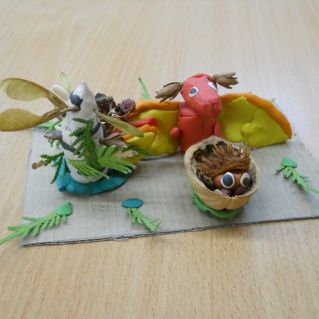 Дракон и ёжик