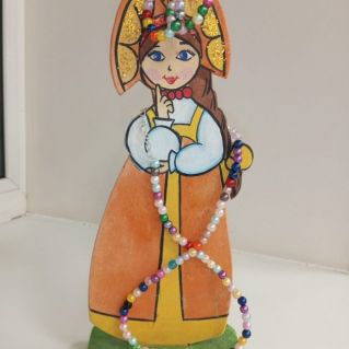 Комплект украшений для мамы "Красота жемчуга"