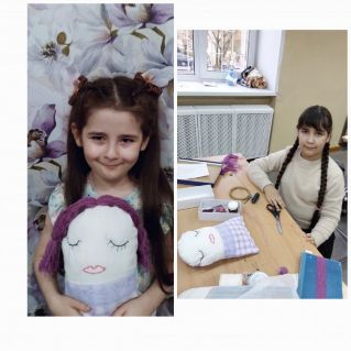 Кукла Сплюшка. Подарок для младшей сестры