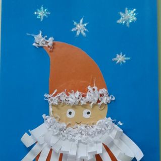 Открытка для Деда Мороза