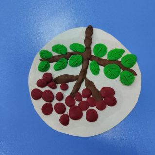 Веточка рябины