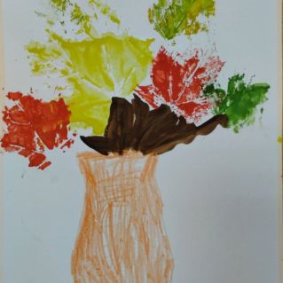 Я от осени привет соберу в большой букет