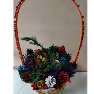 "Корзинка с цветами"