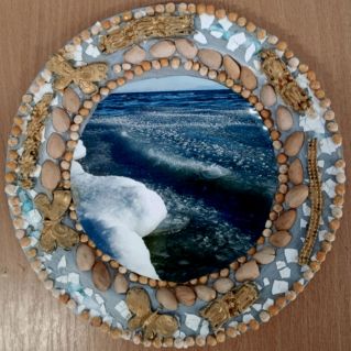 Декупаж "Зимний Байкал"