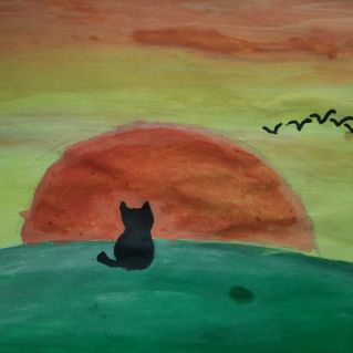 "На закате осеннего дня"