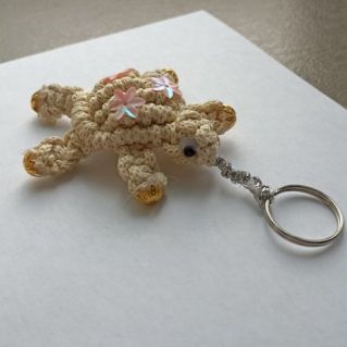 Объемная поделка «Черепашка макраме»