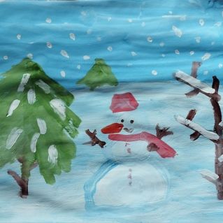 Зимний пейзаж