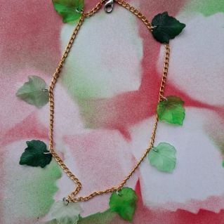 колье "Листики"