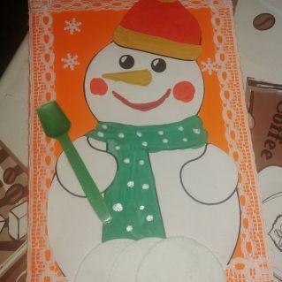 "Новогодний снеговик"