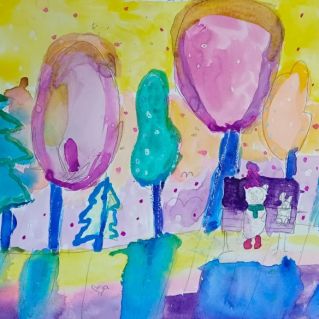 «Серебрится зимушка-зима»