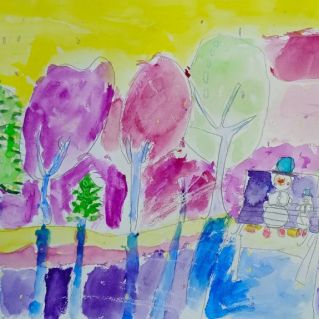 «Серебрится зимушка-зима»