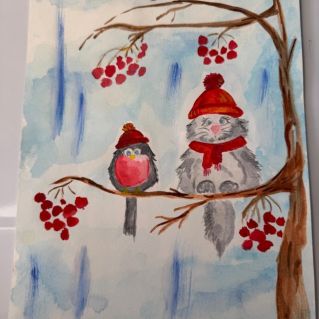 "Однажды посреди зимы..."