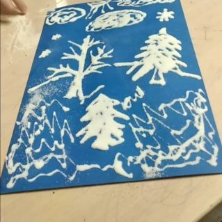 "Зимний лес"