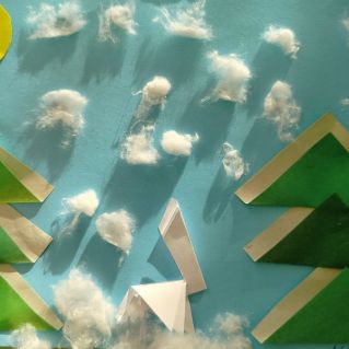 "Зайчик в лесу"