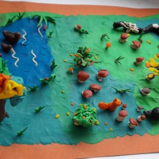 "Осенняя полянка"