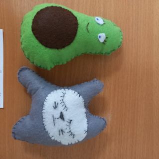 Друзья из фетра.