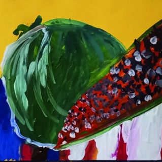 Сочный арбуз.