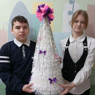 Белоснежная елочка