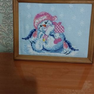 Новогодний пингвин