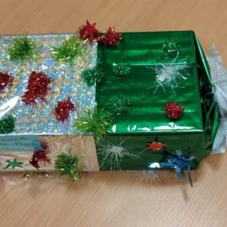 Новогодняя конфета