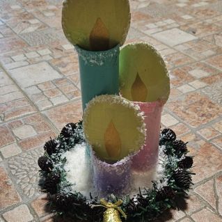 "Новогодние фонарики"