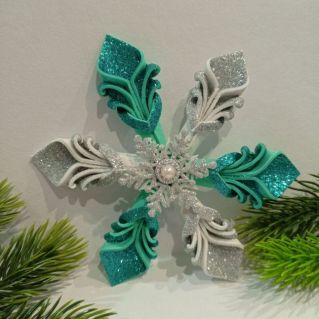 Волшебство снежинки