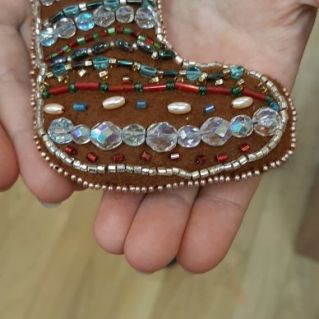 Новогодний валенок