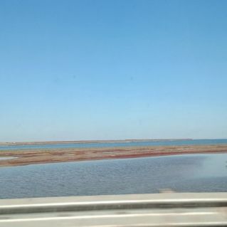 За окном - Сиваш