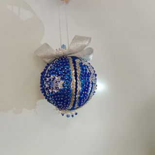 Новогодняя игрушка "Топаз"