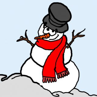 Вот такой вот снеговик