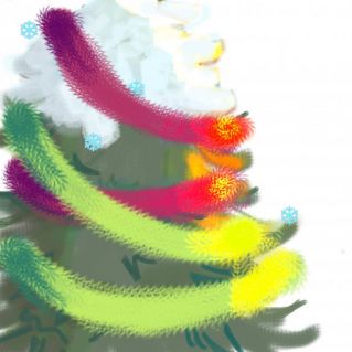 Пушистая красавица