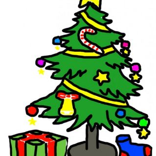 Елка с шариками