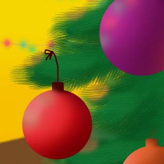 Новогодние шарики