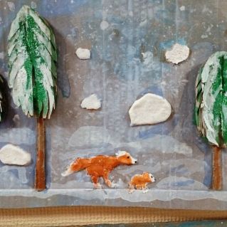 Зимовка лесных жителей