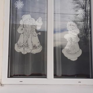 Окна к празднику