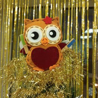 Новогодняя совушка