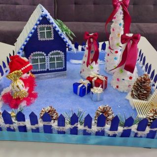 "Сказочный домик Снеговика"