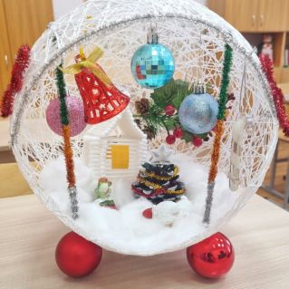 "Сказочный новогодний шар"