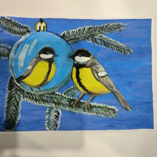 Новогодняя открытка