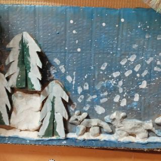 Зимовка лесных жителей