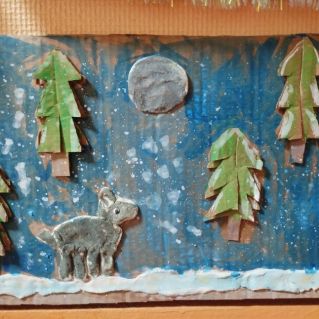 Зимовка лесных жителей