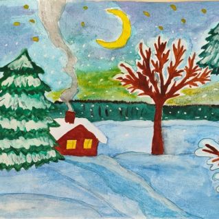 Зимний вечер