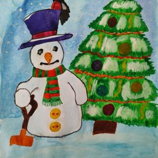 Мой веселый Снеговик